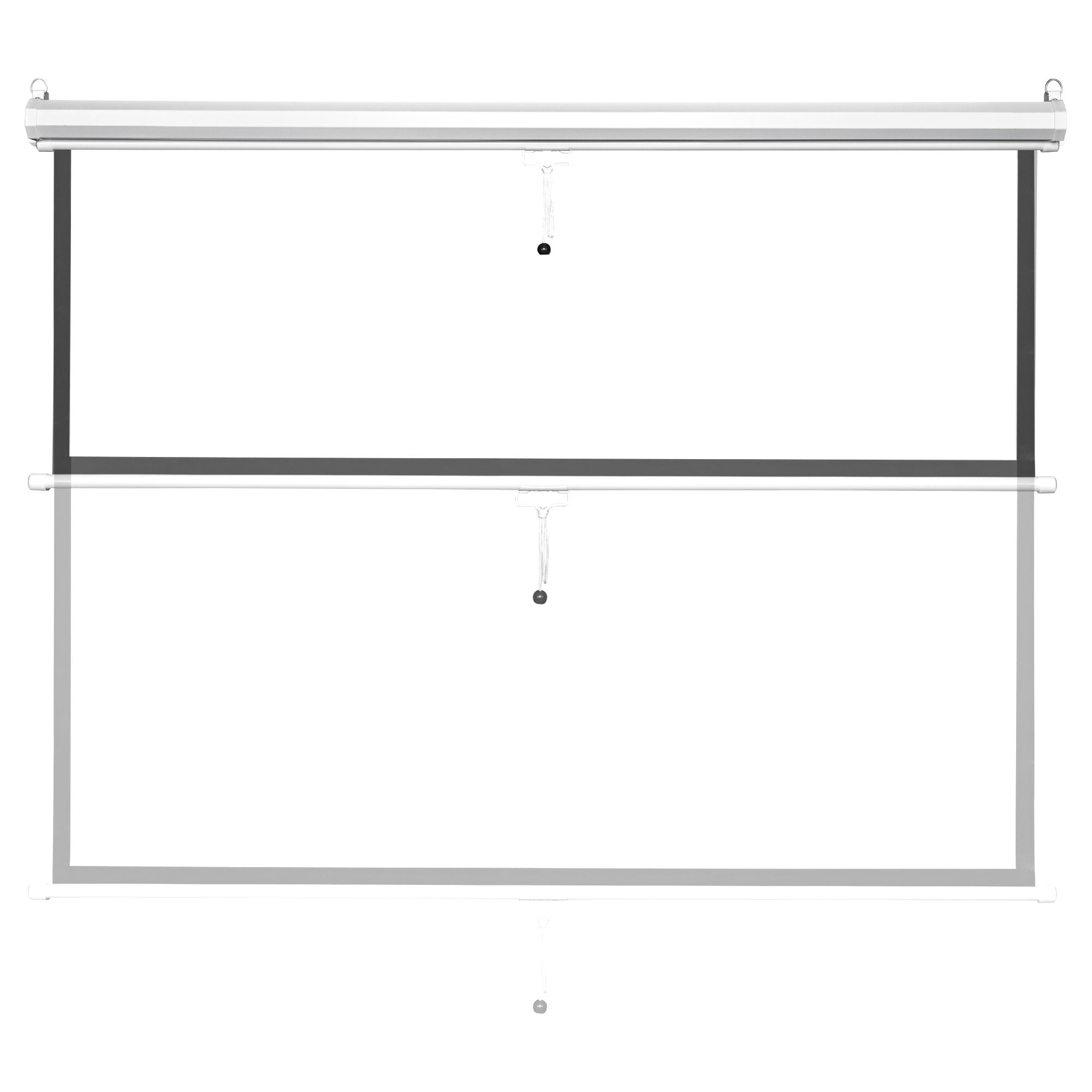 72in Diagonal 4:3 Manual Projector Screen