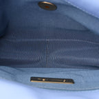 Sequin Quilted Medium Chanel 19 Flap Light Blue