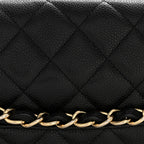 Caviar Maxi Single Flap Black