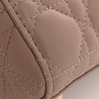Lambskin Cannage Small My ABC Dior Lady Dior Blush