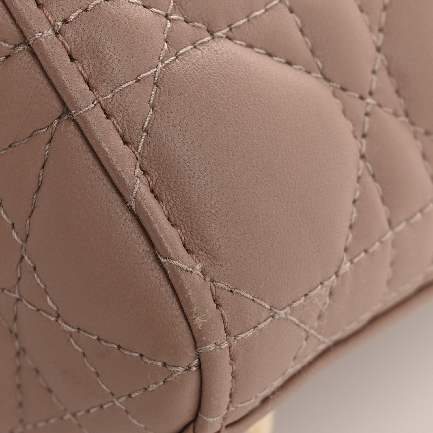 Lambskin Cannage Small My ABC Dior Lady Dior Blush