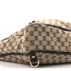 Monogram Medium Abbey Tote  Brown