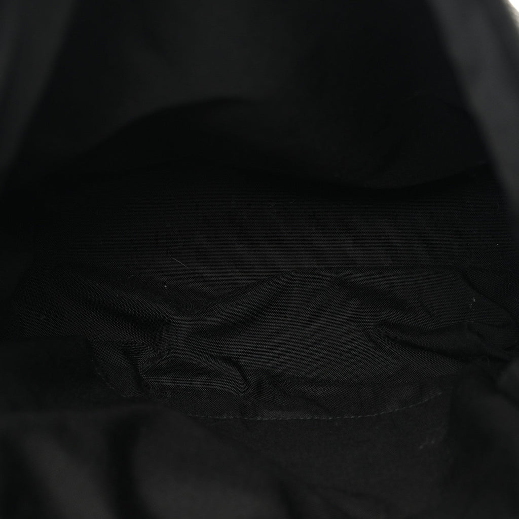 Canvas Calfskin Sid Backpack Black