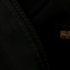 Calfskin Cerf Executive Shopper Tote Black