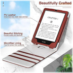 SAHARA - Indy Series Case for Amazon Kindle Paperwhite (11th Gen, 2021-2022) - Brown