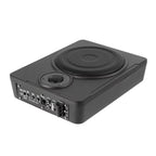 8-Inch 200W Under-Seat Active Subwoofer with Power Amplifier for Car Audio Systems - Ultra Slim Design, 30-100Hz Frequency Range