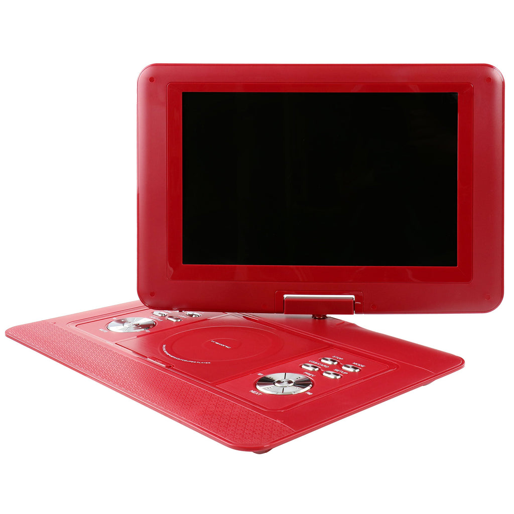 14.1 Inch Portable DVD with TV Tuner Player with Swivel TFT-LCD Screen and USB,SD,AV,HDMI Inputs