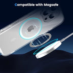Entronix [Magnetic] Case Compatible with iPhone 14 Pro Max - [Hard Back] Thick Clear