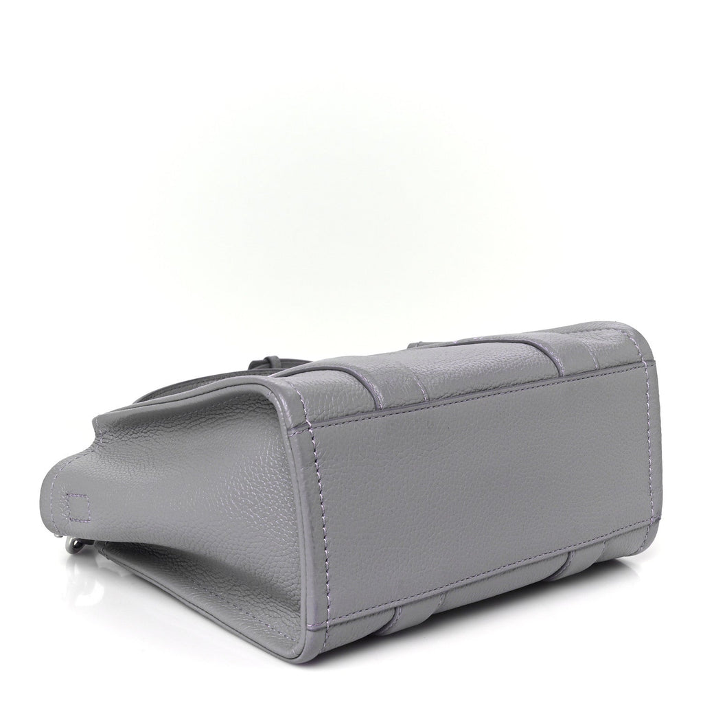 Grained Calfskin Small The Tote Bag Lavender