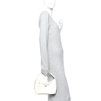 Tessuto Nylon Mini Re-Edition 2000 Bag White