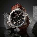 U-Boat Men's Watch Capsule 50mm Limited Edition Black Brown