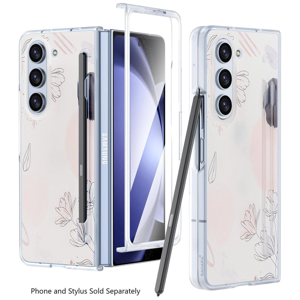 SAHARA - Inspire Series Firm Blossom Floral Case - Samsung Galaxy Z Fold6