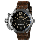 U-Boat Men's Watch Capsule 45mm Limited Edition Black Brown