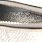 Crystal Vitello Laminato Suede FF Nano Fendigraphy Hobo Charm Grey