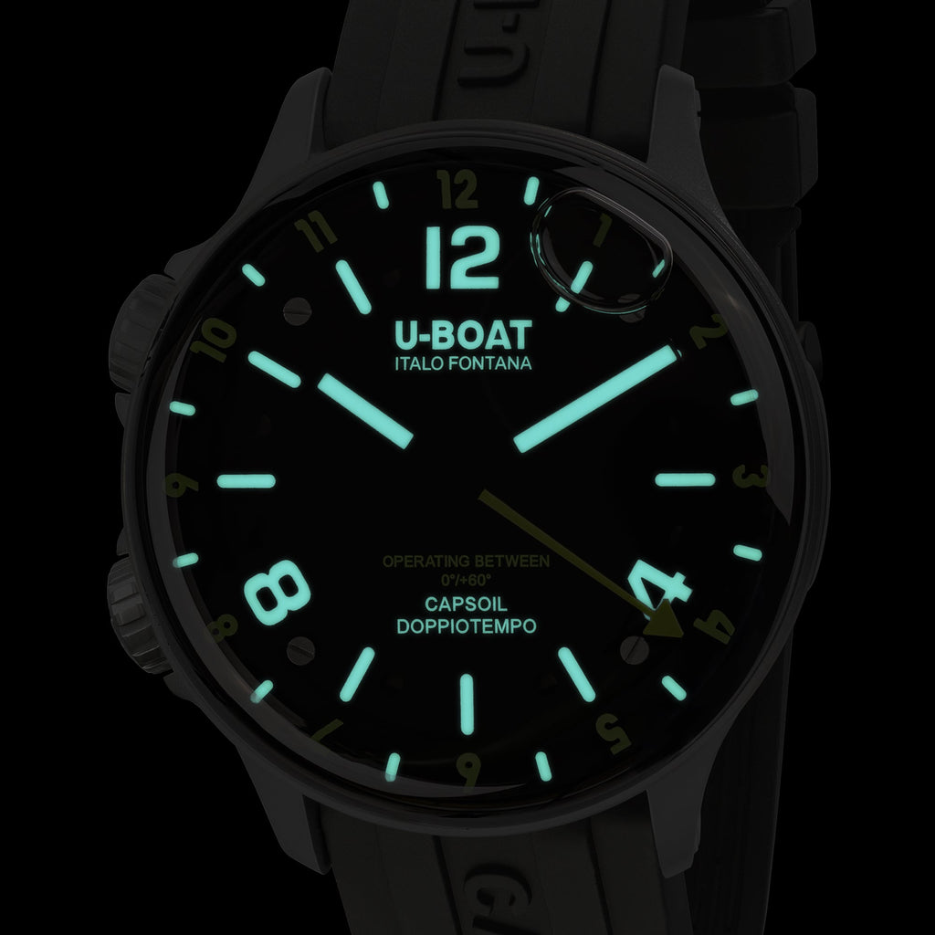 U-Boat Watch Capsoil Doppiotempo 45 Green Rehaut