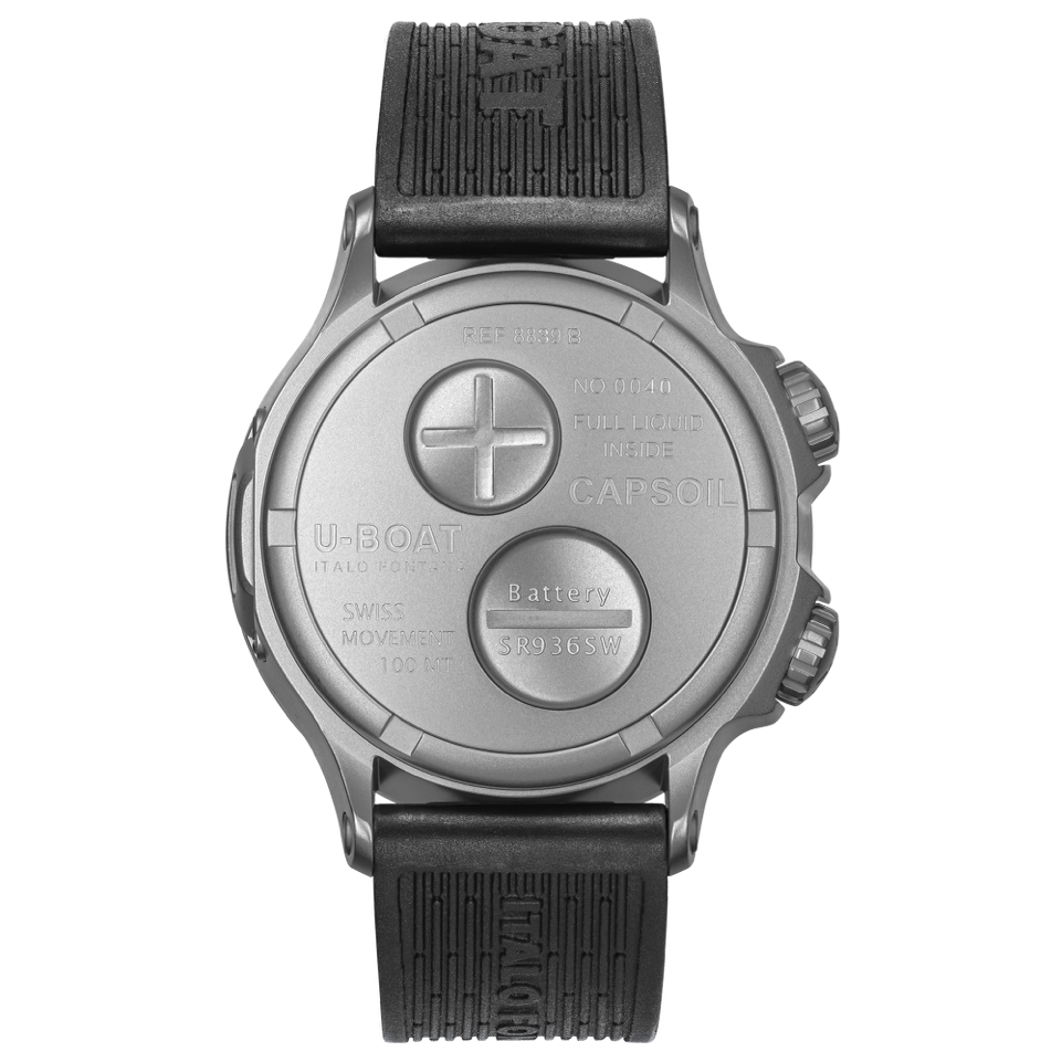 U-Boat Watch Doppiotempo 45 Red Rehaut
