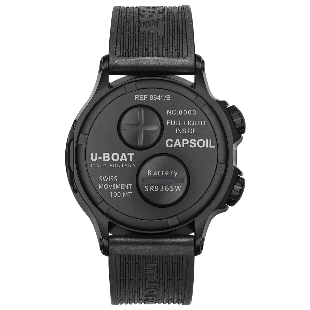 U-Boat Watch Doppiotempo 45 DLC Red Rehaut