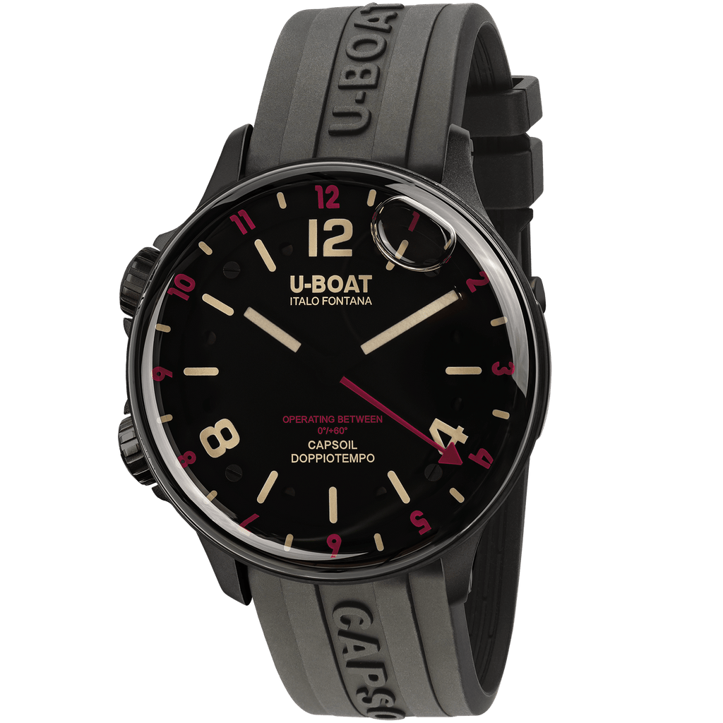 U-Boat Watch Doppiotempo 45 DLC Red Rehaut