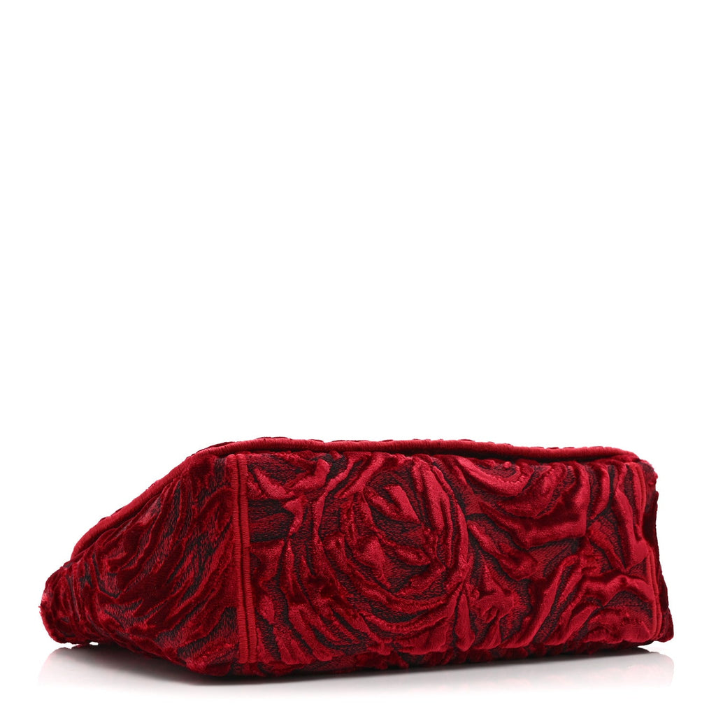 Velvet Rose Medium Caro Bag Rouge