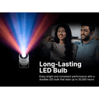 150" Home Theater LCD Projector Combo