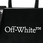 Patent Calfskin Logo Box Bag Black