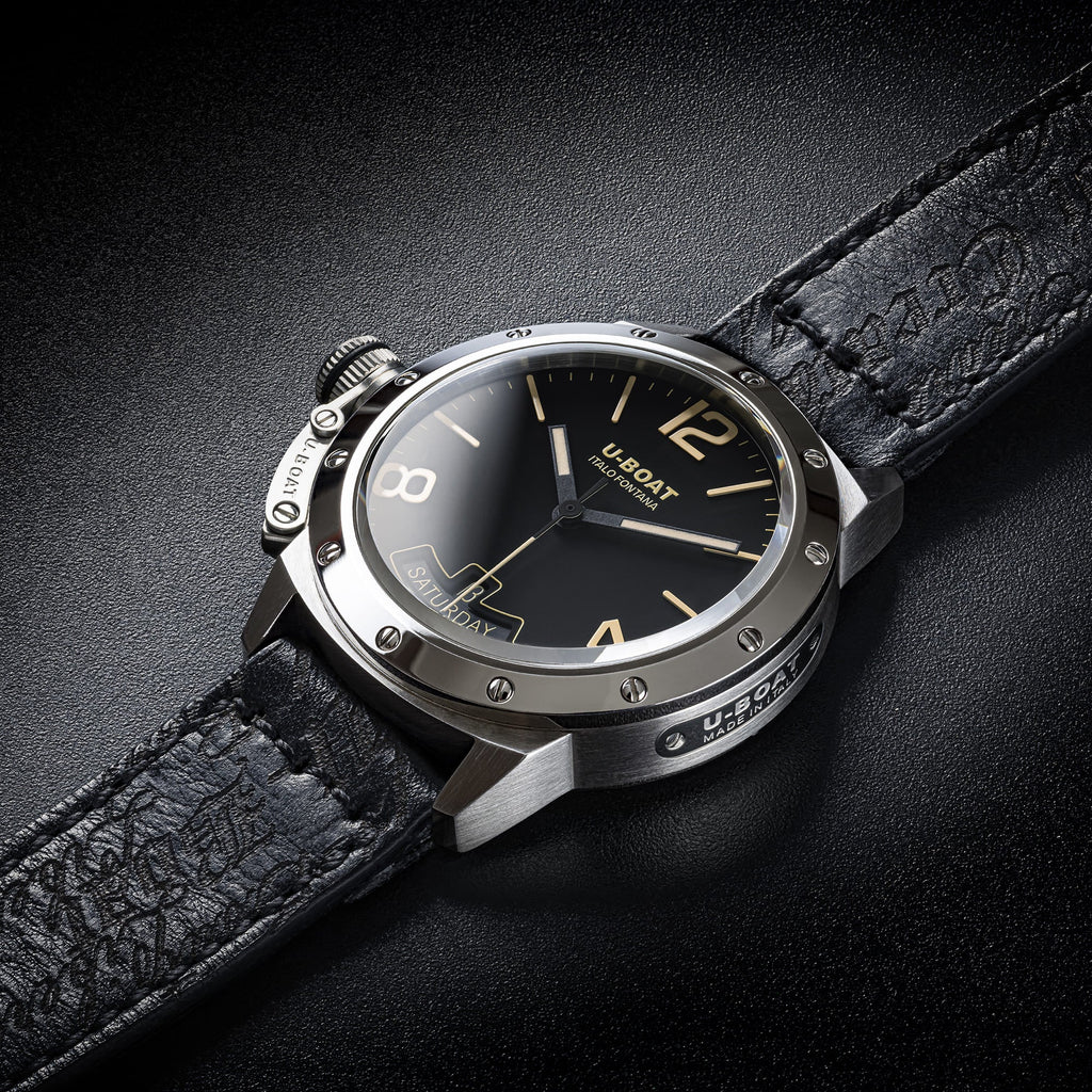 U-Boat Men's Watch Classico Vintage 40mm Black