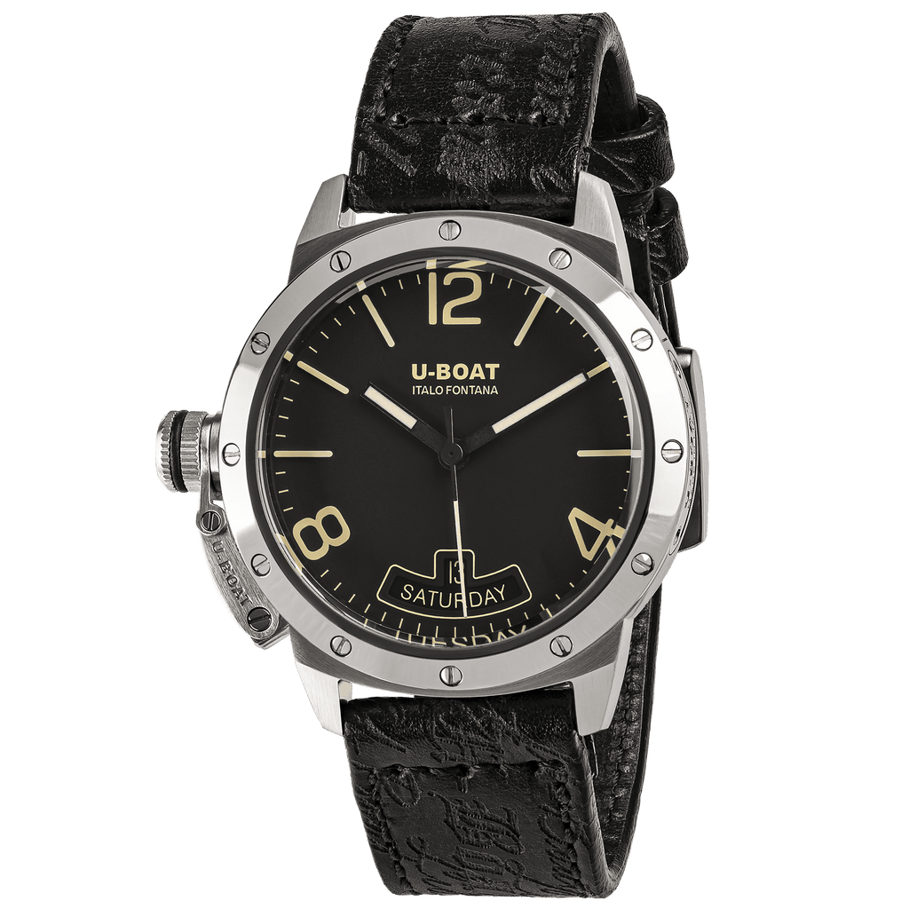 U-Boat Men's Watch Classico Vintage 40mm Black