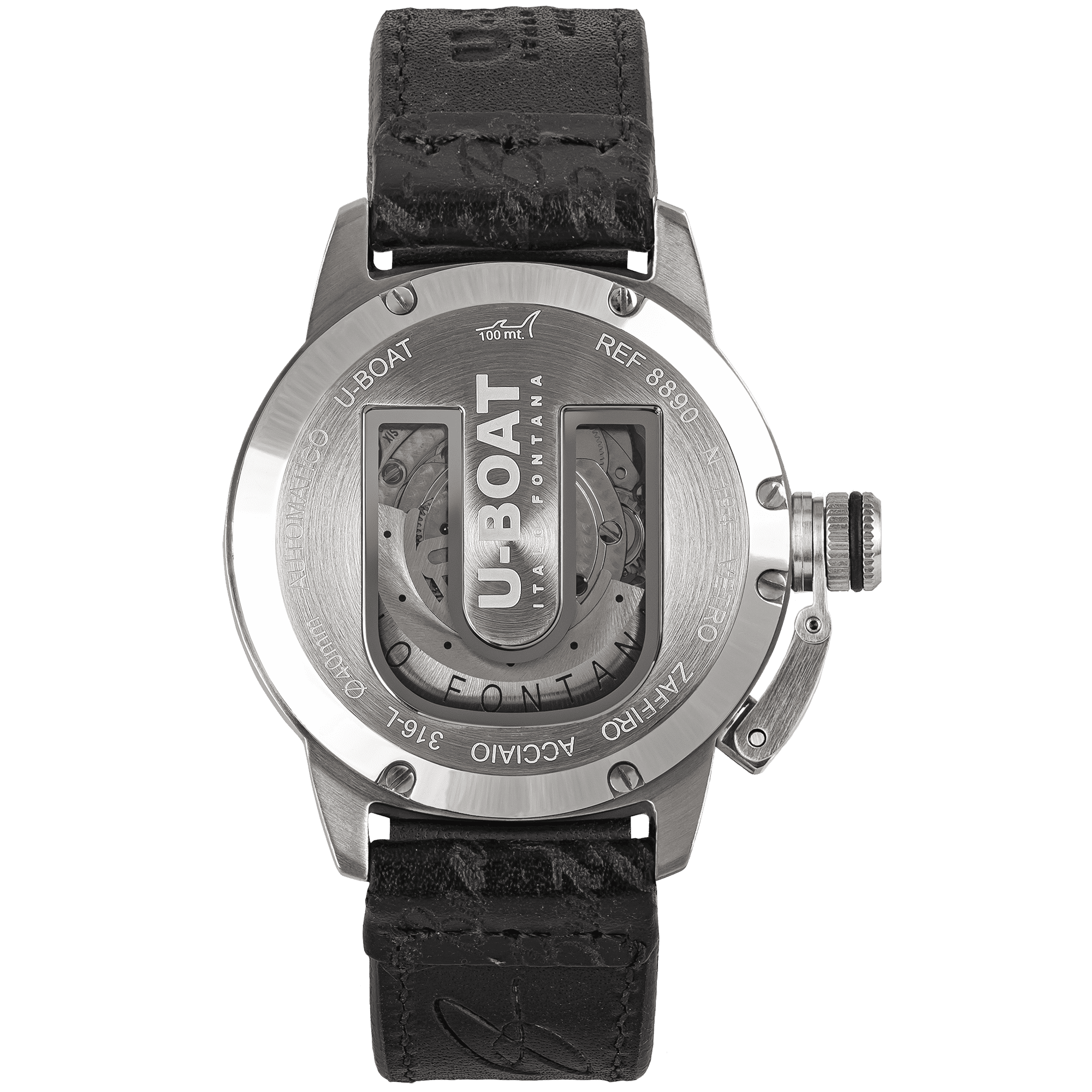 U-Boat Men's Watch Classico Vintage 40mm Black