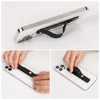 SAHARA - Black FingerGrip Cell Phone Grip - For Most Cell Phones