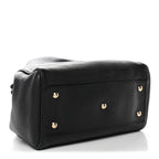 Pebbled Calfskin Small Soho Shoulder Bag Black