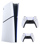 PS5 Slim Digital with Extra White Dualsense Controller