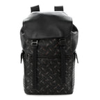 Calfskin Intrecciato Sassolungo Backpack Black Multicolor