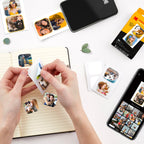 Kodak Premium Pre-Cut Sticker Zink Photo Paper 2x3" (30 Sheets) Compatible with Kodak Step Printer
