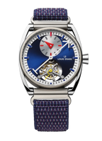 Le Régulateur Tourbillion Louis Erard x Alain Silberstein Blue