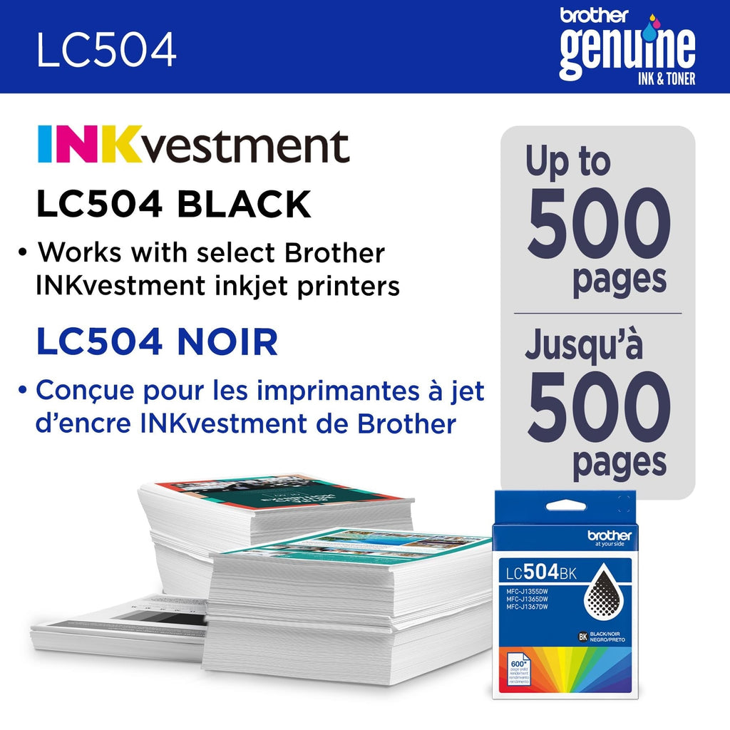 Genuine LC504BK Standard Yield