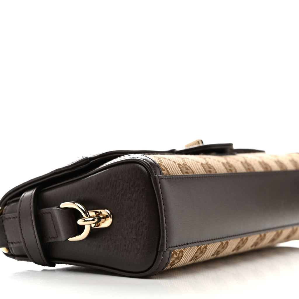 GG Monogram Small Luce Shoulder Bag Beige Ebony