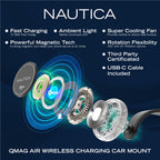 Nautica Turan QMAG Air - Wireless Magnetic Car Charger 15W
