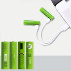 4 Pack AA USB Rechargeable Batteries