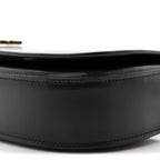 Box Calfskin Mini Voltaire Shoulder Bag Black