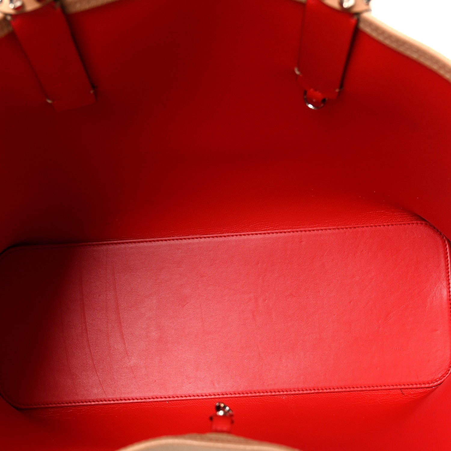 Calfskin Spikes East West Cabata Tote Nude