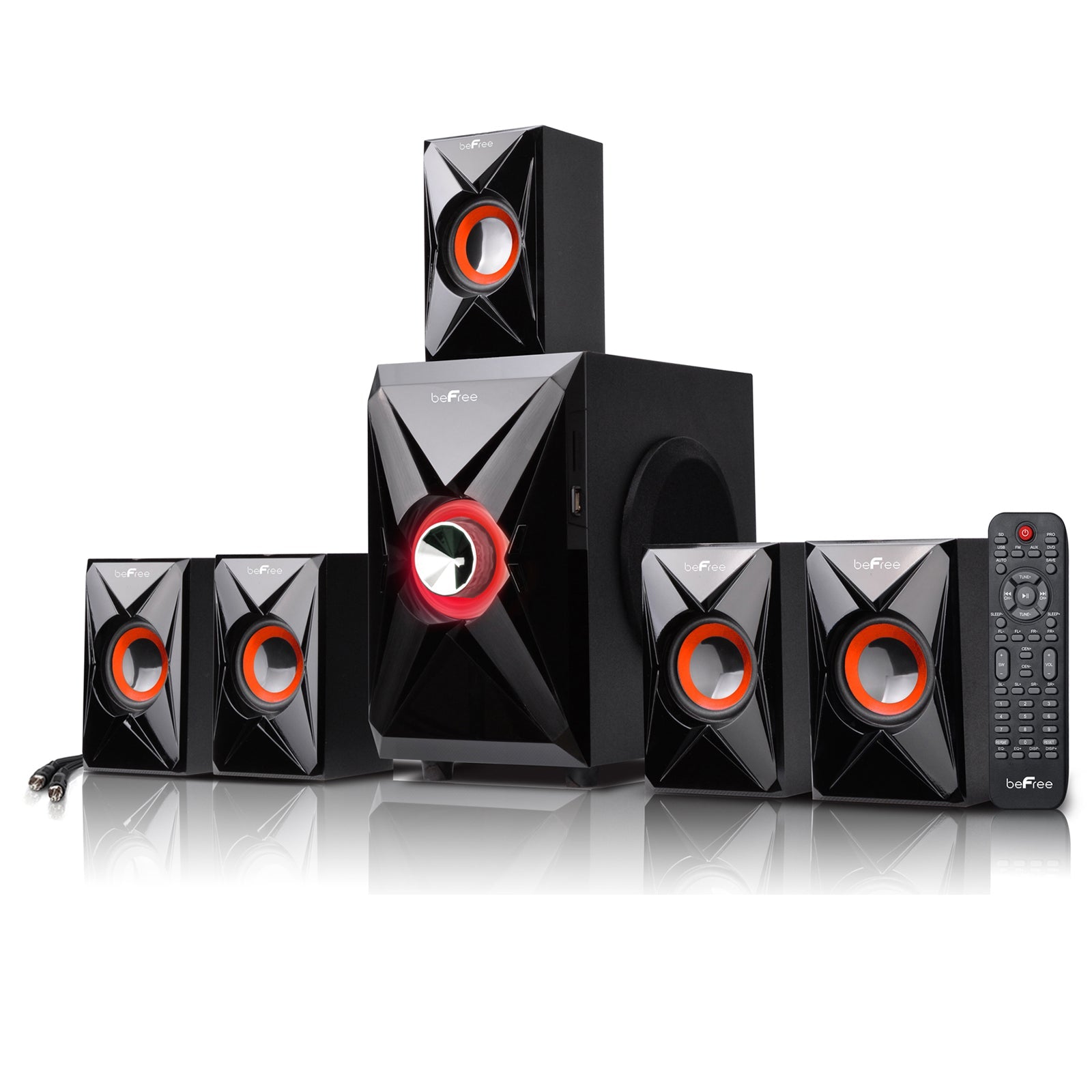 5.1 Channel Bluetooth Surround Sound Speaker System