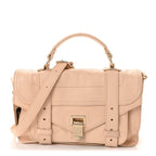 Lambskin Tiny PS1 Satchel Nude