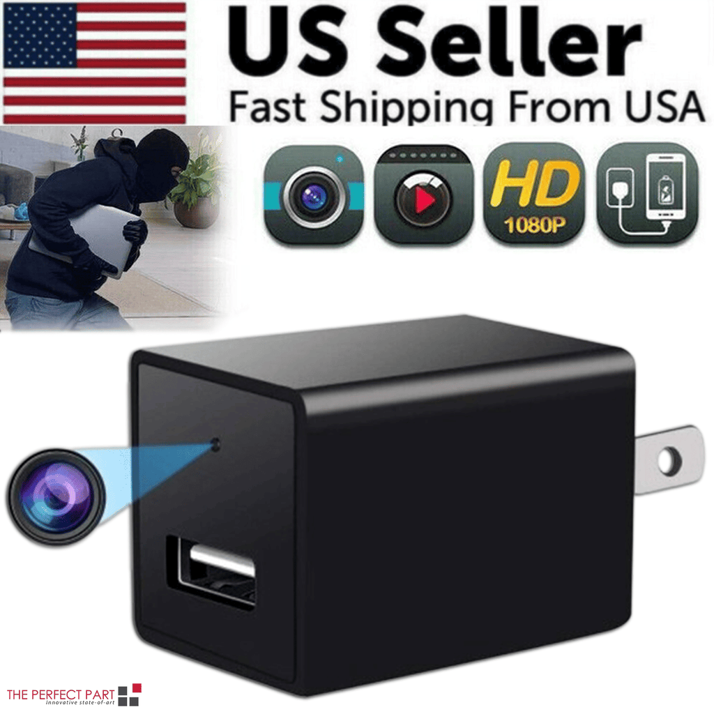 Mini Hidden Camera Home Security Nanny Cam Full HD 1080P DVR Night Vision Audio - USB Camera Only