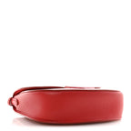 Grained Calfskin Small Trotteur Coquelicot