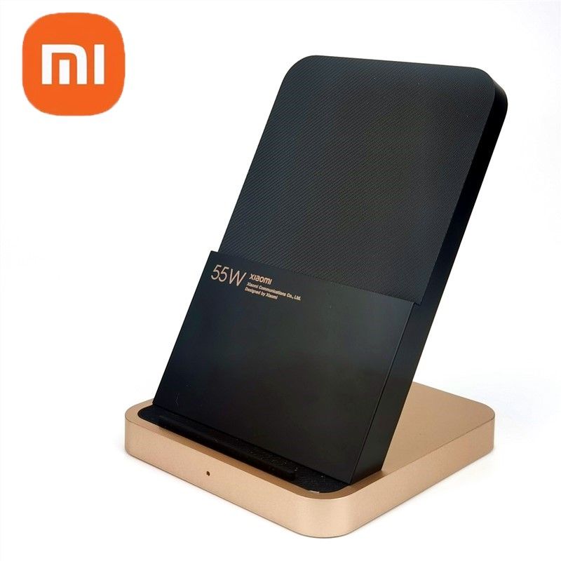 Original 55W Xiaomi QI Wireless Charger Turbo Charge Type C QC 4.0 Fast Charging Stand Dock For Xiaomi MIX 4 MI 12 11 10 Pro