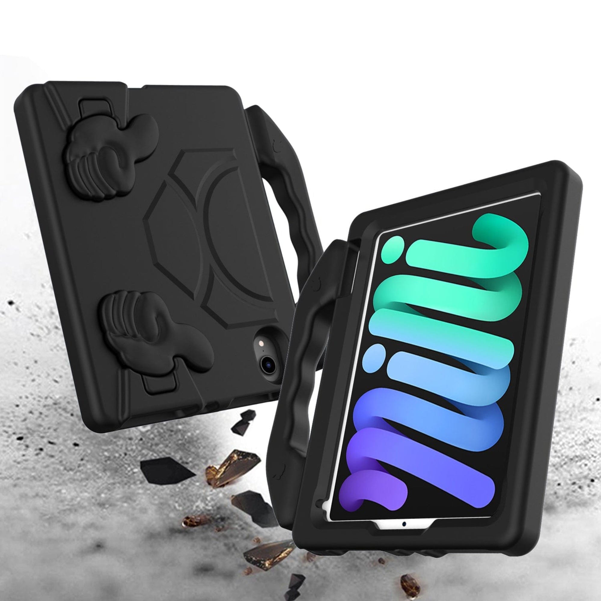 SAHARA - Wander Series Thumbs-up Kickstand Case - Apple iPad mini (A17 Pro) and Apple iPad mini (6th Generation 2021)