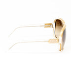 Matthew Williamson x Linda Farrow Gold Sunglasses