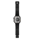 KUXIU Black Titanium Magnetic Apple Watch Band