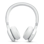 JBL Live 670NC Wireless On-Ear Adaptive Noise Cancelling Headphones (White)