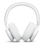 JBL Live 770NC Wireless Over Ear Noise Cancelling Headphone Bundle with gSport Case (White)